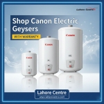 Shop Canon Electric Geysers with Warranty – Lahore Centre
