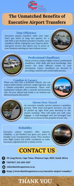 The Unmatched Benefits of Executive Airport Transfers