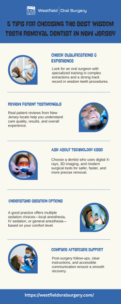 5 Tips for Choosing the Best Wisdom Teeth Removal Dentist in New Jersey