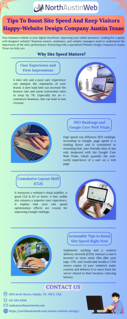 Tips To Boost Site Speed And Keep Visitors Happy-Website Design Company Austin Texas