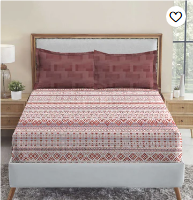 Top Fitted Bedsheets Queen Size Online in India