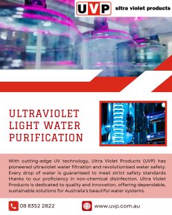 Ultraviolet Light Water Purification
