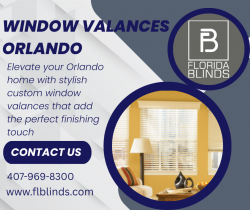 Custom Window Valances to Elevate Orlando Interiors