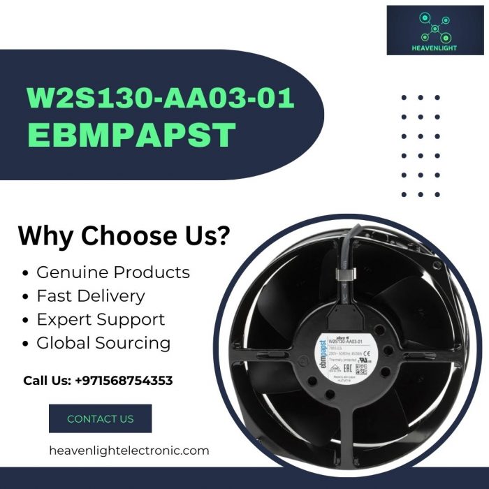 W2S130-AA03-01 EBMPAPST Supplier in UAE – Heavenlight Electronics