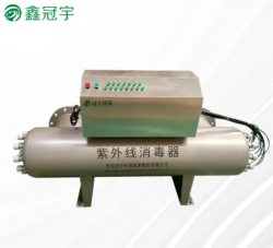 Large flow type ultraviolet disinfection device