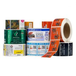 Personalized product private custom round stickers paper vinyl adhesive waterproof sticker label