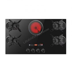 Model  MIX-CI5001 – 5-Burner Hybrid Cooktop