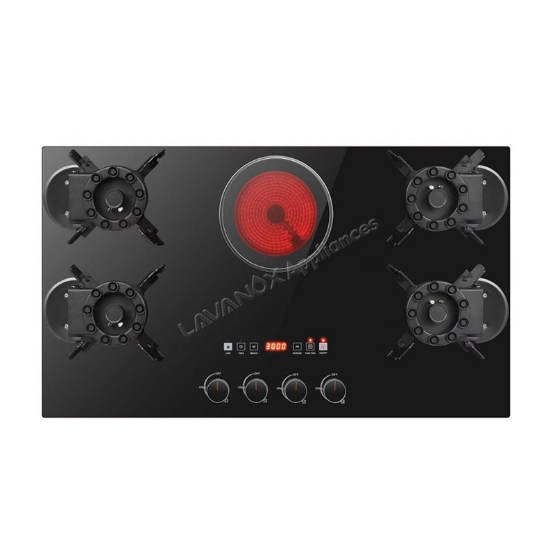 Model MIX-CI5001 – 5-Burner Hybrid Cooktop