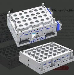 Disposable Plastic Split-type Sauce Cup Mold