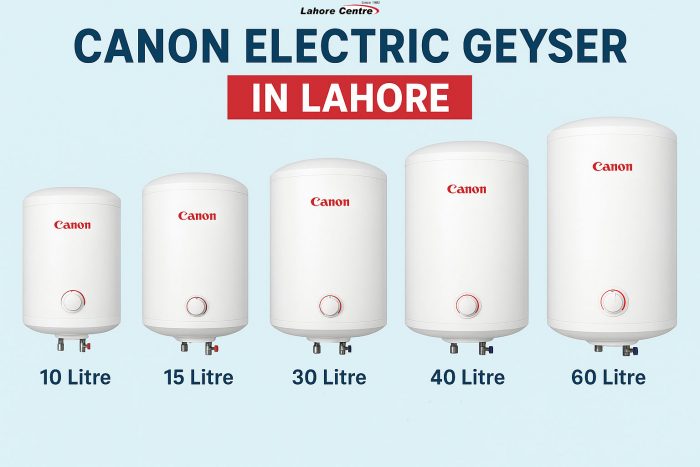 Best Electric Water Heaters in Lahore Center – Canon Geyser Prices & Plans