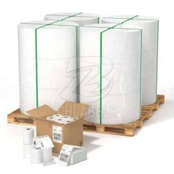 Semi Glossy Label Sticker Jumbo Label Roll