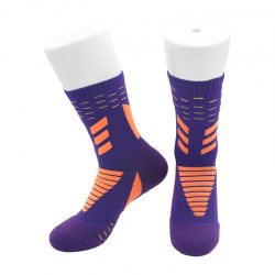 Custom Cotton Crew Running Socks