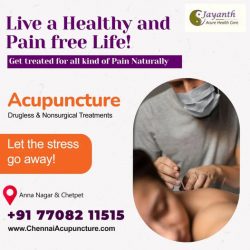Best Acupuncture Doctor in Chennai | Anna Nagar and Chetpet