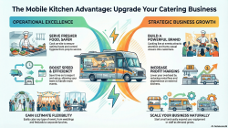 Advantages of Using a Mobile Kitchen for Catering