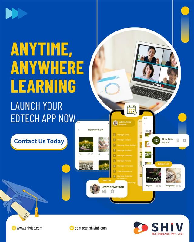 Shiv Technolabs | Trusted Education Software Development Company