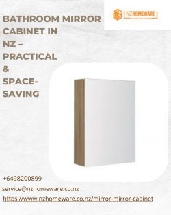 Bathroom Mirror Cabinet In NZ – Practical & Space‑Saving