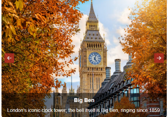 Big Ben Sightseeing Tour