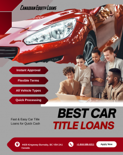 Fast & Easy Car Title Loans by Canadian Equity Loans
