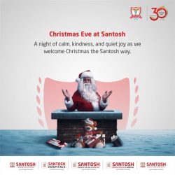 Christmas Eve at Santosh University