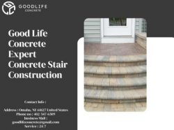 Good Life Concrete – Expert Concrete Stair Construction