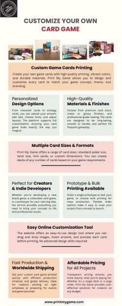 Customize Your Own Card Game