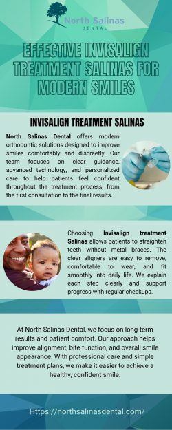 Effective Invisalign Treatment Salinas For Modern Smiles