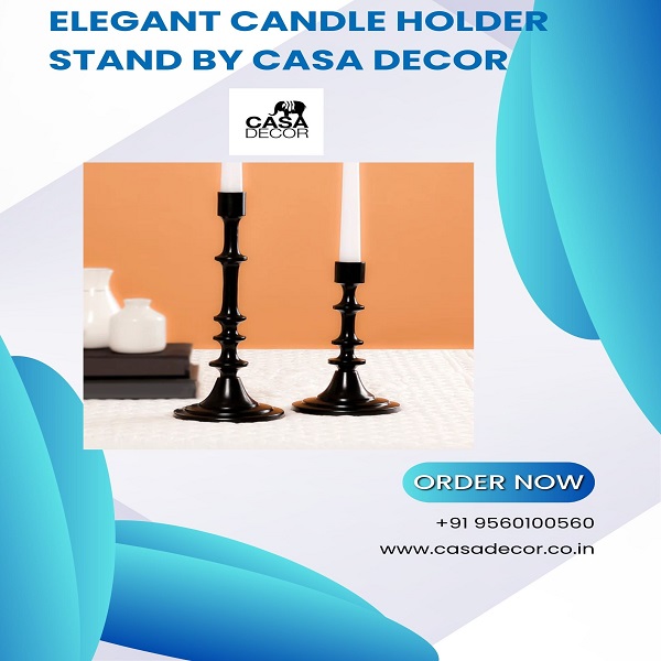 Elegant Candle Holder Stand by Casa Decor
