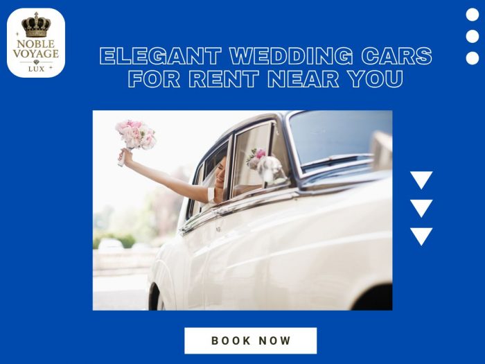 Elegant Wedding Cars for Rent Near You