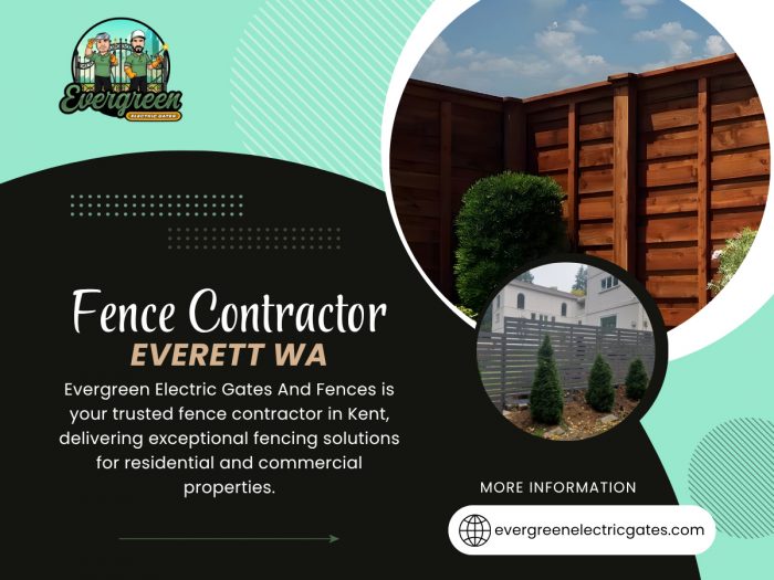 Fence Contractor Everett WA