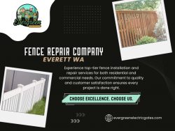 Fence Repair Company Everett WA