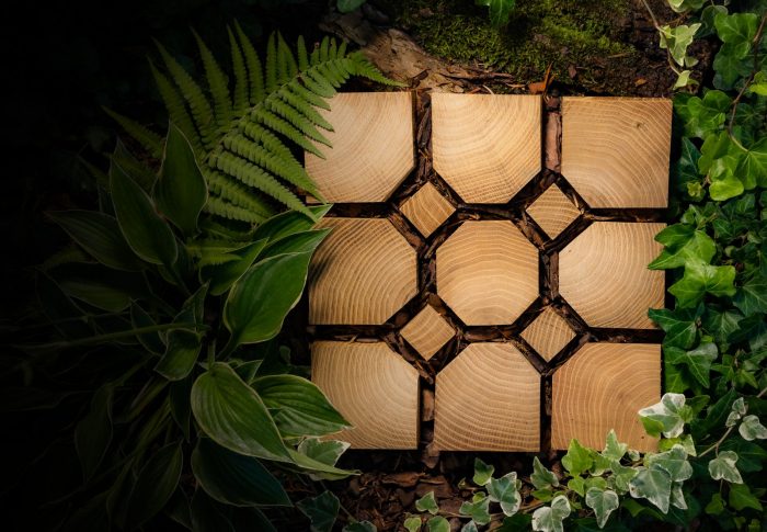 Black Locust Deck Tile