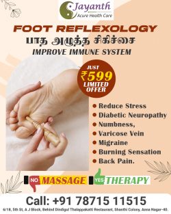 Foot Reflexology in Anna Nagar, Chennai