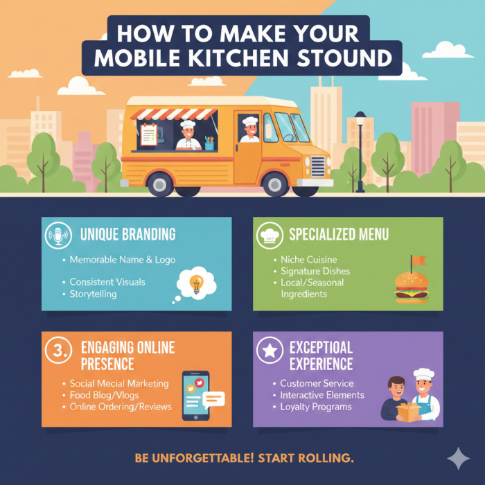How to Make Your Mobile Kitchen Stand Out