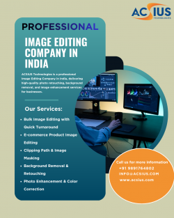 Image Editing Company in India