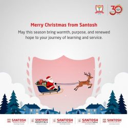 Merry Christmas from Santosh 🎄