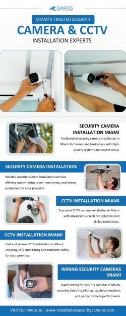 Miami’s Trusted Security Camera & CCTV Installation Experts