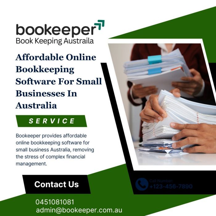 Affordable Online Bookkeeping Software For Small Businesses In Australia