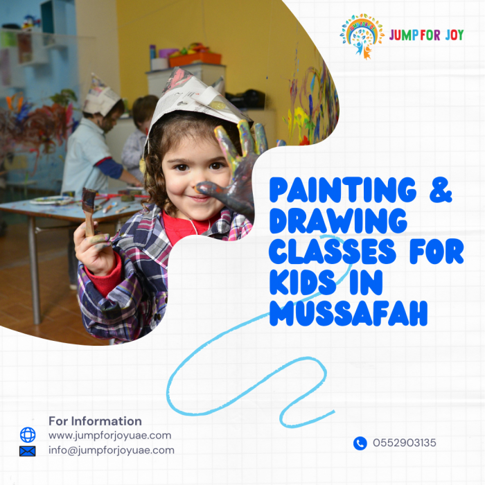 Painting & Drawing Classes for Kids in Mussafah