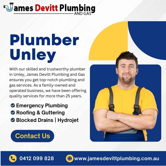 Plumber Unley