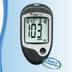 Quality Prodigy Autocode Talking Blood Glucose Meter
