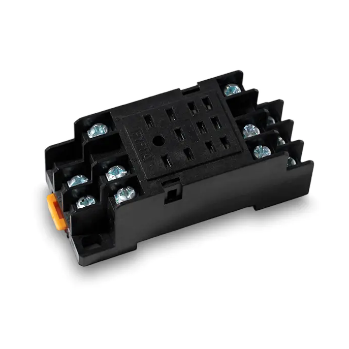 11-Pin Miniature Relay Base Socket