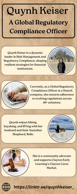 Quynh Keiser – A Global Regulatory Compliance Officer