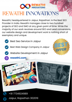 Best Web Design Company in Jaipur – Rewathi Innovations