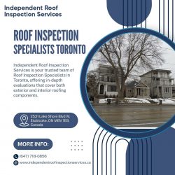 Roof Inspection Specialists Toronto
