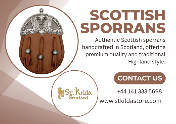 Handcrafted Scottish Sporrans for Authentic Highlandwear