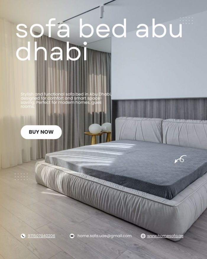Premium Sofa Bed Abu Dhabi | Modern & Space-Saving Designs