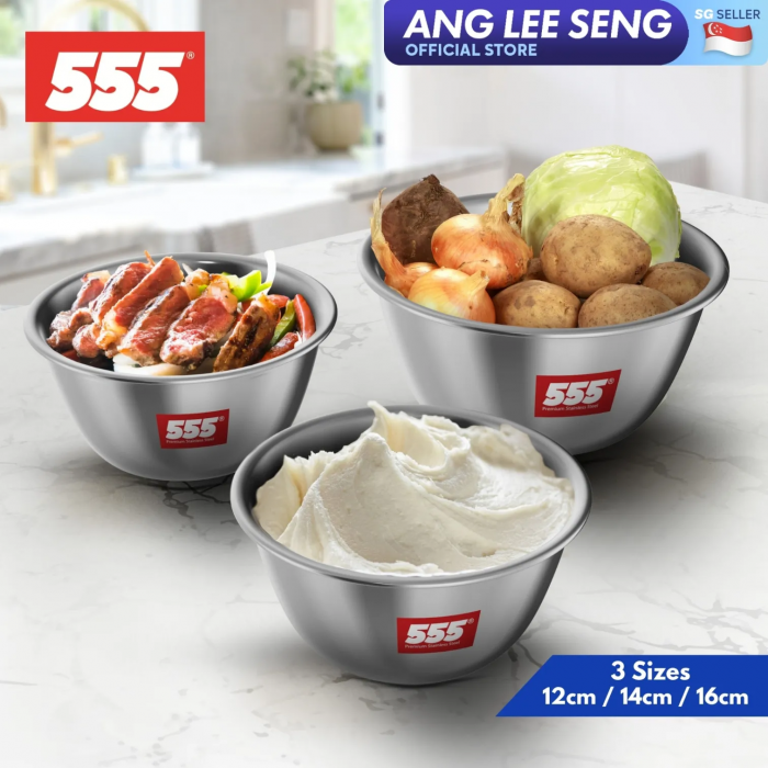 Premium Stainless Steel Deep Mixing Bowl