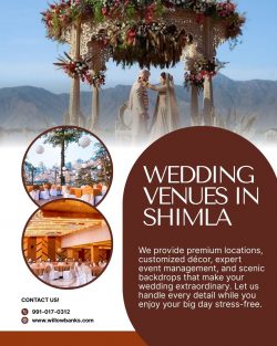 Stunning Wedding Venues in Shimla for a Dream Wedding
