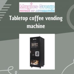 Tabletop Coffee Vending Machine for Smart and Compact Beverage Service