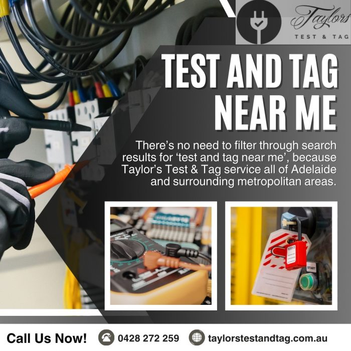 Test And Tag Near Me